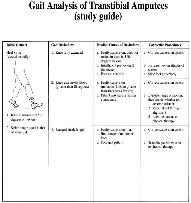 Fig 18B-27.1 Study Guide (1 Of 6). Gait Analys | O&P Digital Resource ...